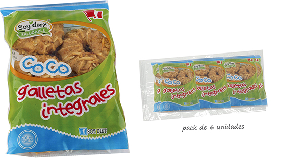 galletas integrales coco